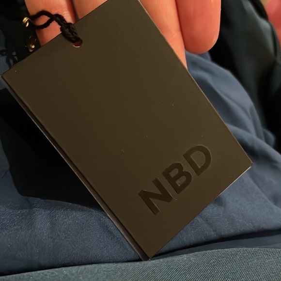 Revolve Mini Dress NWT NBD Manuela Satin Size Small - Picture 8 of 12